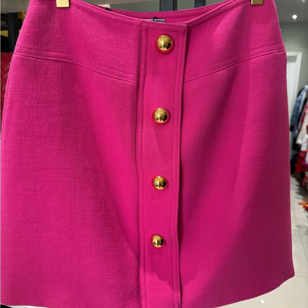 Prada Pink A-Line Mini Skirt for Cocktail